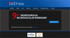 Desktop Screenshot of lestina.cz